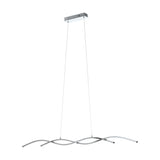 Keselle Pendant Light 120cm - Chrome