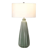 Kew 1 Light Table Lamp - Sage Green