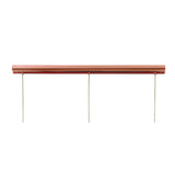 Khalifa 3 Light Bar Pendant Light - Copper