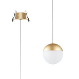 Kilda 9.5cm Recessed LED Pendant Light 10W 3000K - Gold