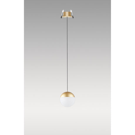 Kilda 9.5cm Recessed LED Pendant Light 10W 3000K - Gold