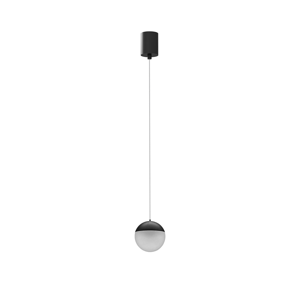 Kilda 9.5cm Surface LED Pendant Light 10W 3000K - Black