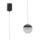 Kilda 9.5cm Surface LED Pendant Light 10W 3000K - Black