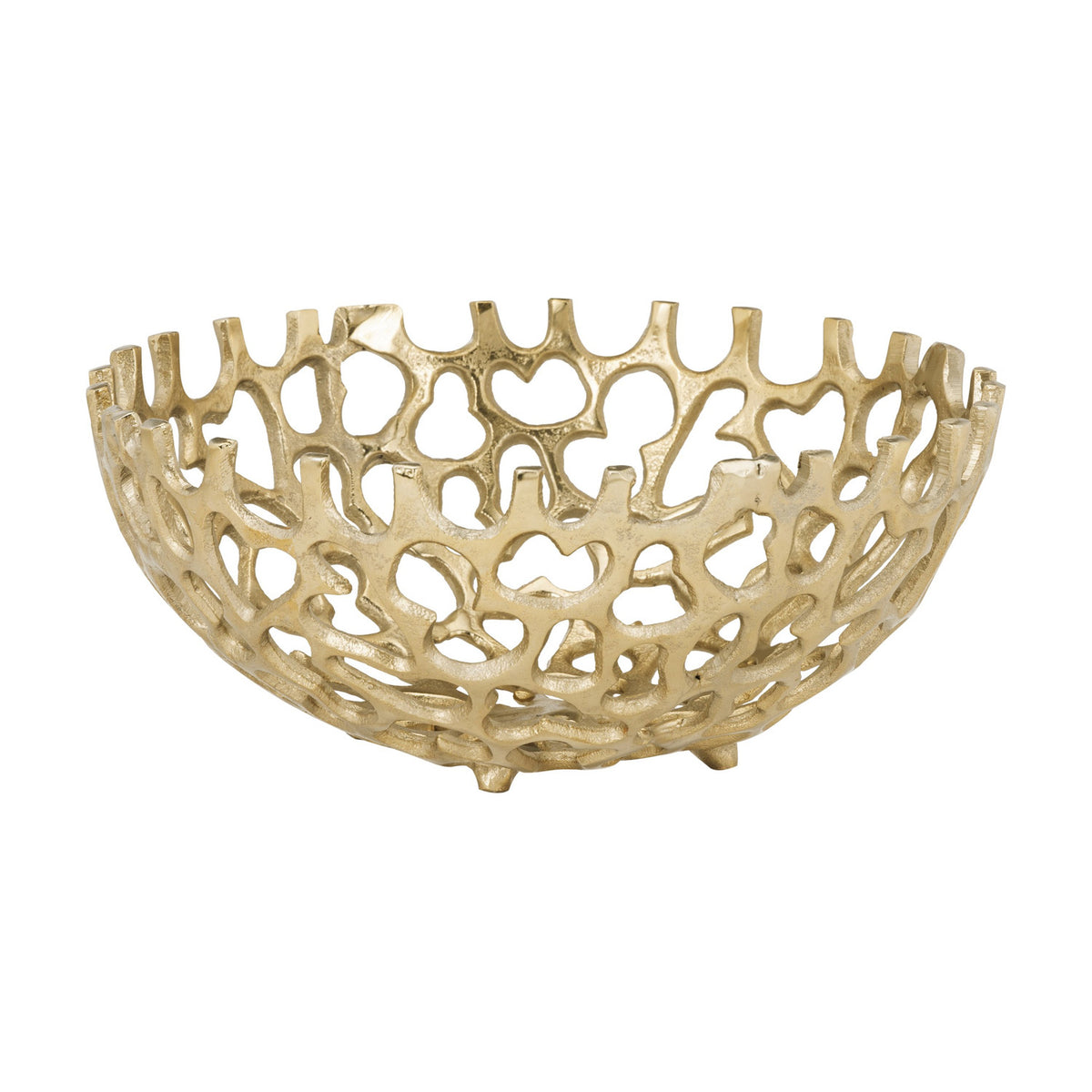 Kimitsu Decorative Bowl 20.5 x 9cm - Gold