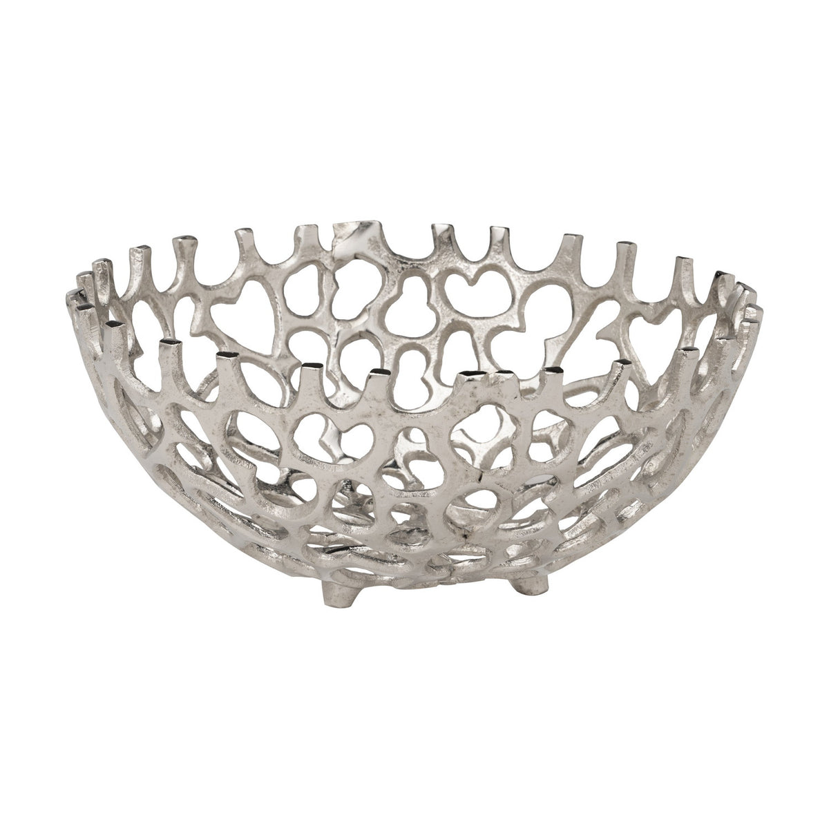 Kimitsu Decorative Bowl 20.5 x 9cm - Nickel