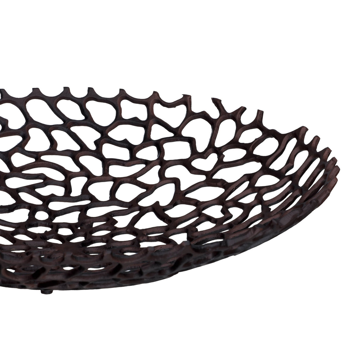 Kimitsu Decorative Bowl 45cm - Brown
