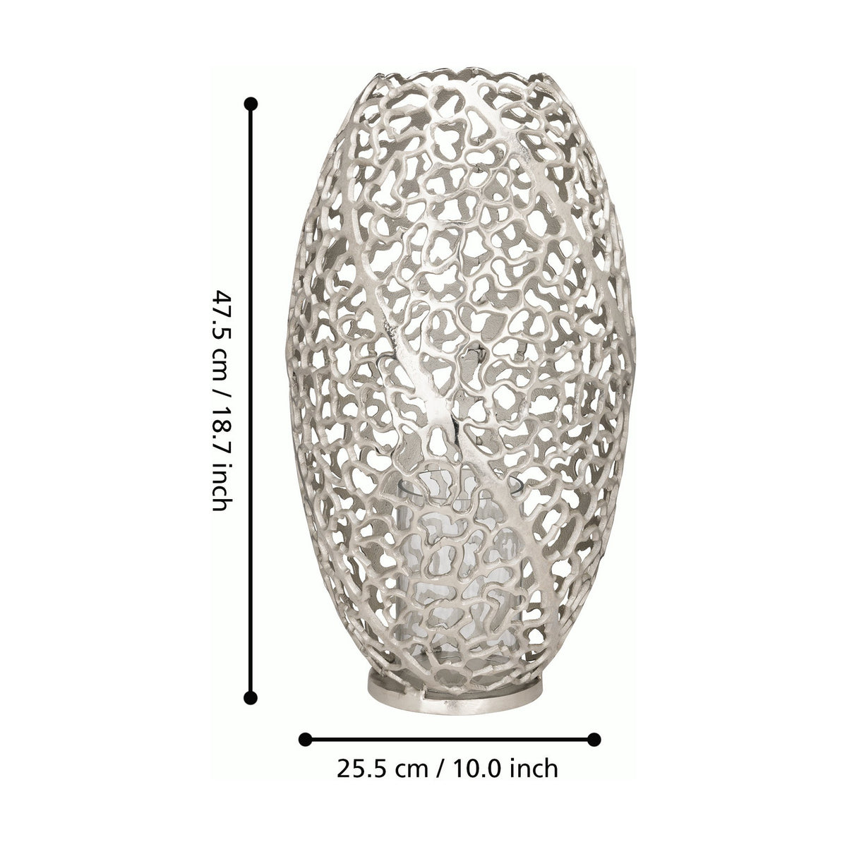 Kimitsu Ornament 47.5cm - Nickel