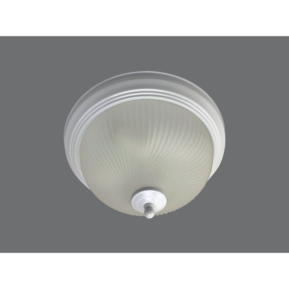 Fia 2 Light Flush Ceiling Light - White