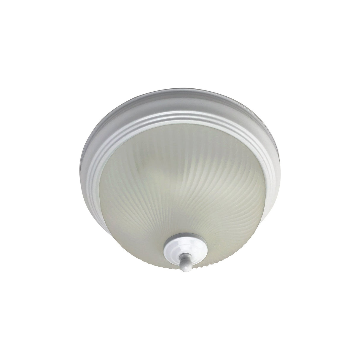 Fia 2 Light Flush Ceiling Light - White