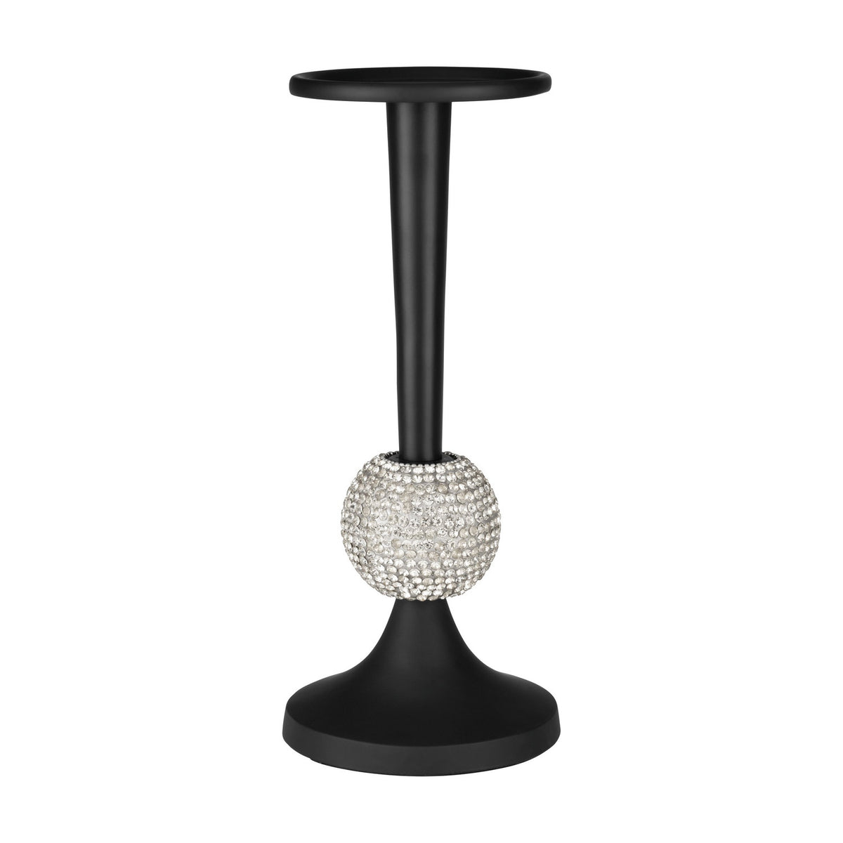 Kisyk Candle Holder 29.5cm - Black