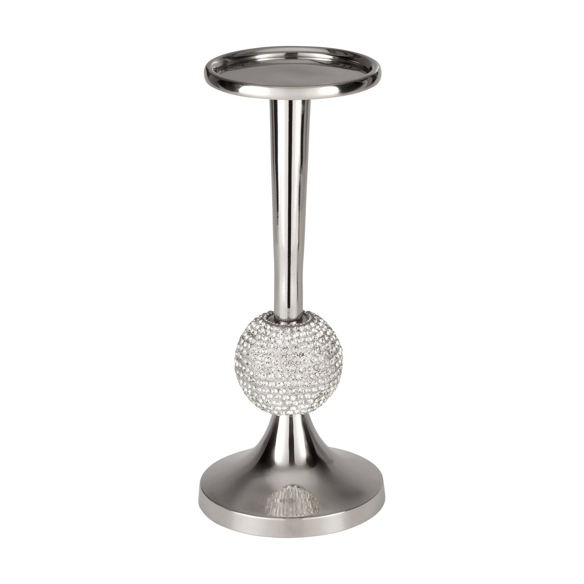 Kisyk Candle Holder 29.5cm - Silver