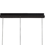Kitesurf Centre Linear LED Linear Suspension Light - Black
