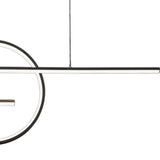 Kitesurf Centre Linear LED Linear Suspension Light - Black