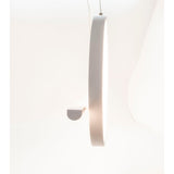 Kitesurf Loop LED Linear Suspension Light - White