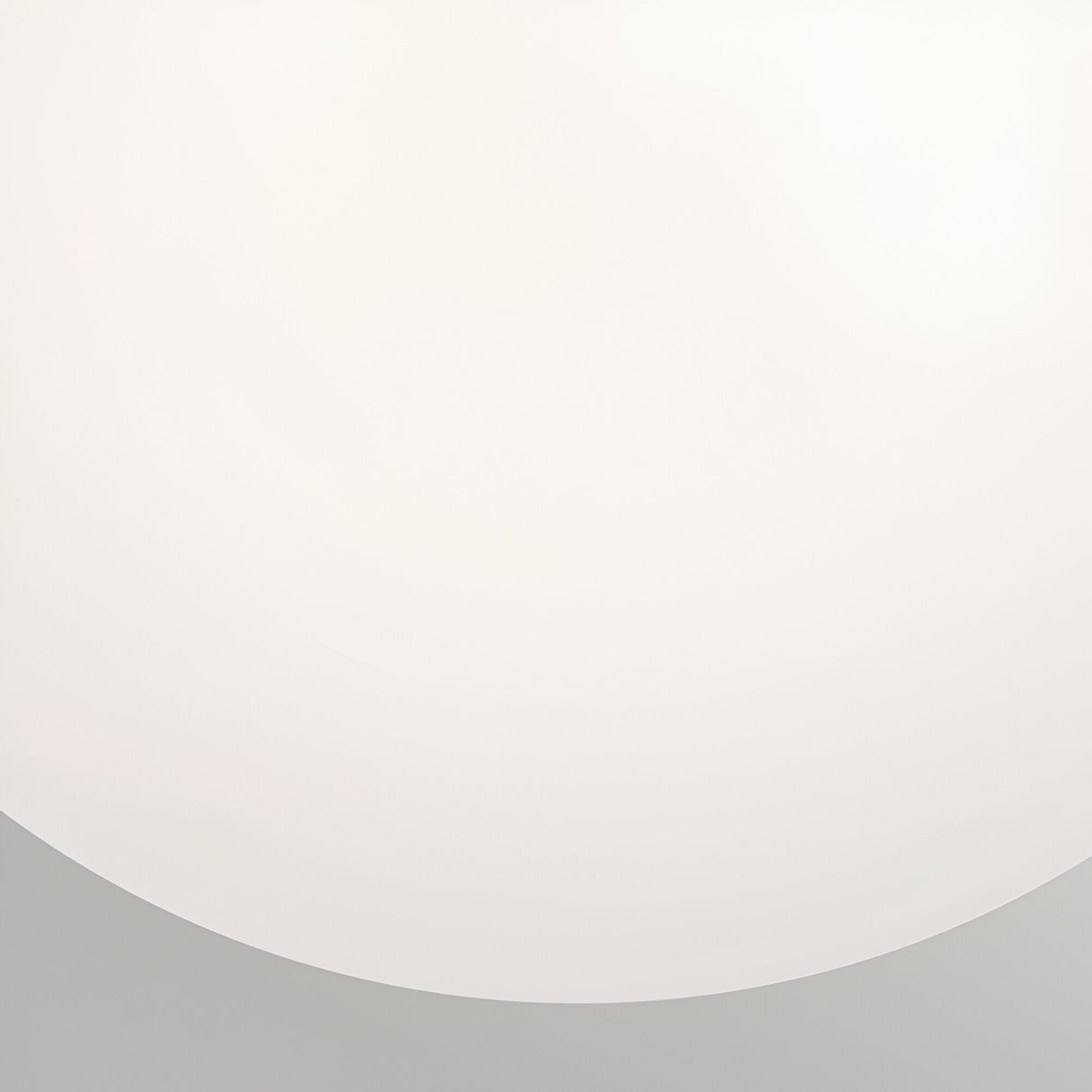 Albers 1 Light Opal Glass Globe Flush - Black