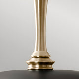 Delarosa 1 Light Pendant - Black/Champagne