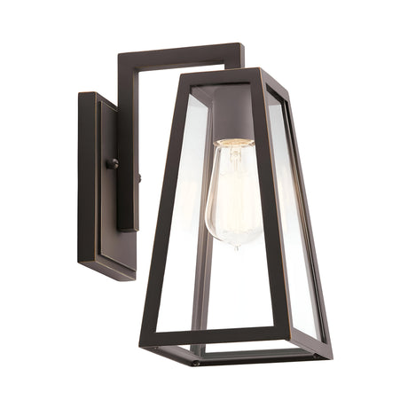 Delison 1 Light Wall Lantern - Rubbed Bronze
