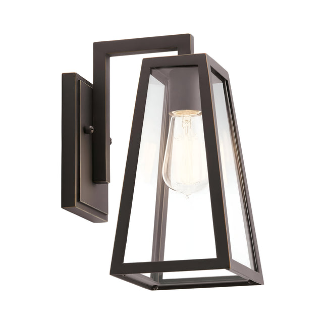 Delison 1 Light Wall Lantern - Rubbed Bronze