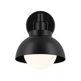 Niva 1 Light Convertible Wall Light & Pendant - Black