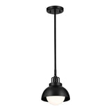 Niva 1 Light Convertible Wall Light & Pendant - Black