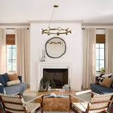 Palta 10 Light Circular Suspension - Satin Black