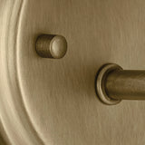 Winslow 1 Light Glass Wall Light - Brass