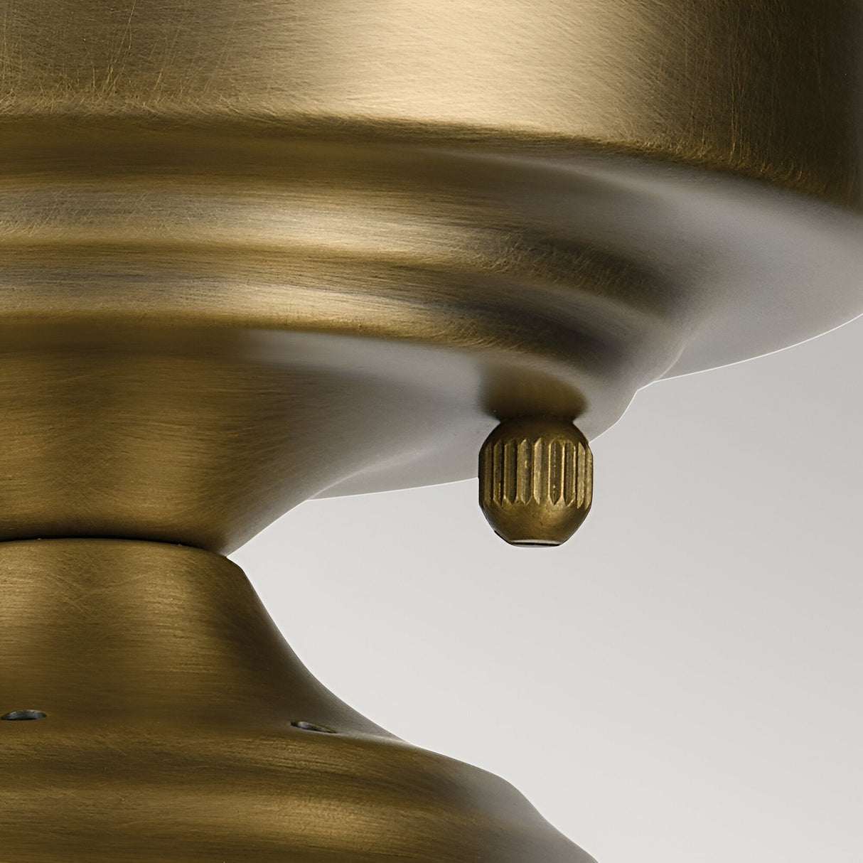 Winslow 1 Light Glass Ceiling Semi-Flush - Brass