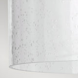 Winslow 1 Light Glass Ceiling Semi-Flush - Brass
