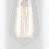 Winslow 1 Light Glass Ceiling Semi-Flush - Brass