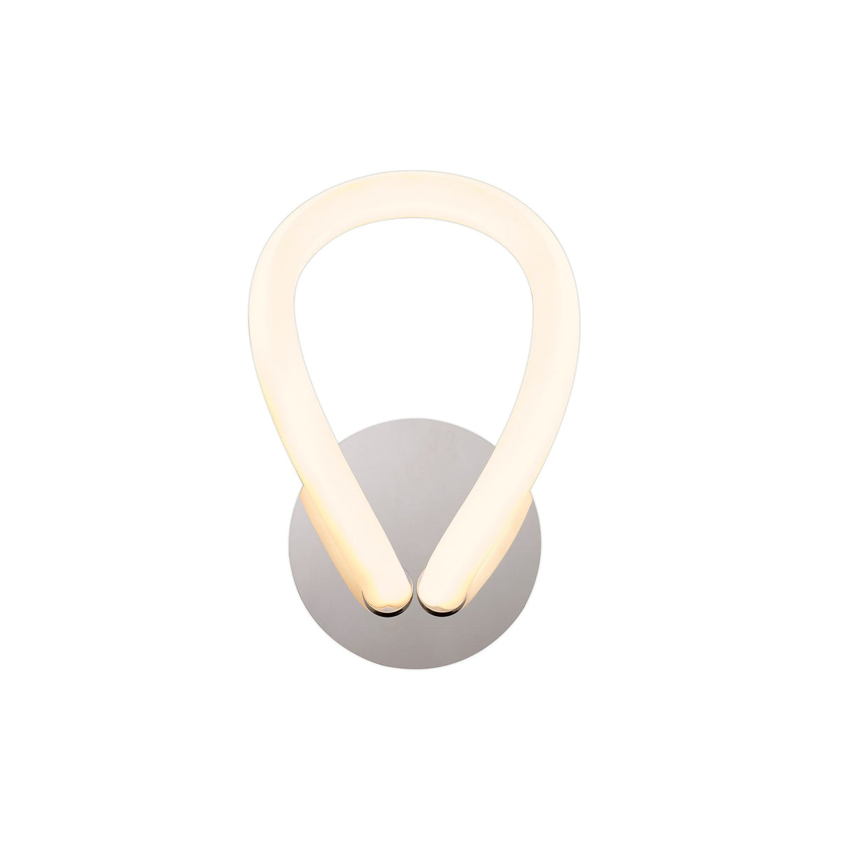 Knot II LED Wall Light 12W 3000K - Chrome