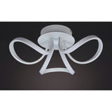 Knot LED Semi-Flush Ceiling Light 4000K 36W - White