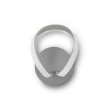 Knot LED Wall Light With Switch 12W 3000K - Chrome