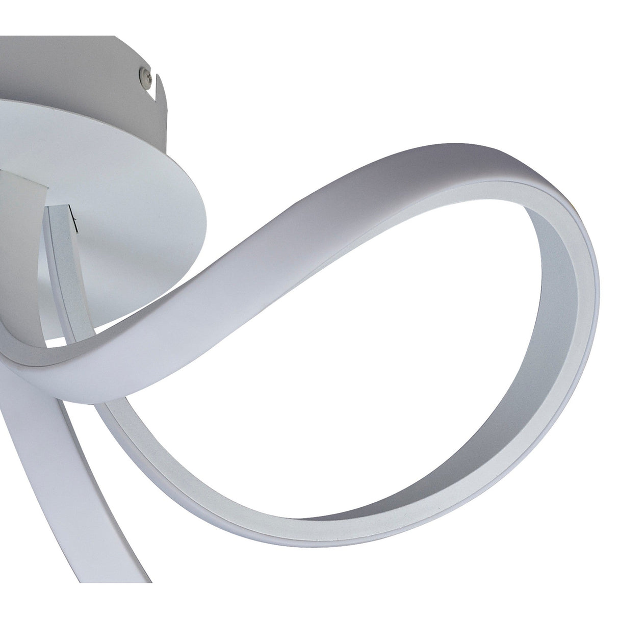 Knot LED Semi-Flush Ceiling Light 4000K 36W - White