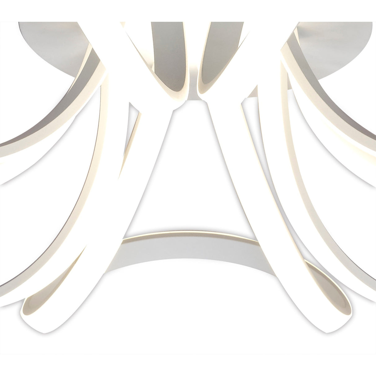 Knot Dimmable LED Semi-Flush Ceiling Light 2800K 60W - White