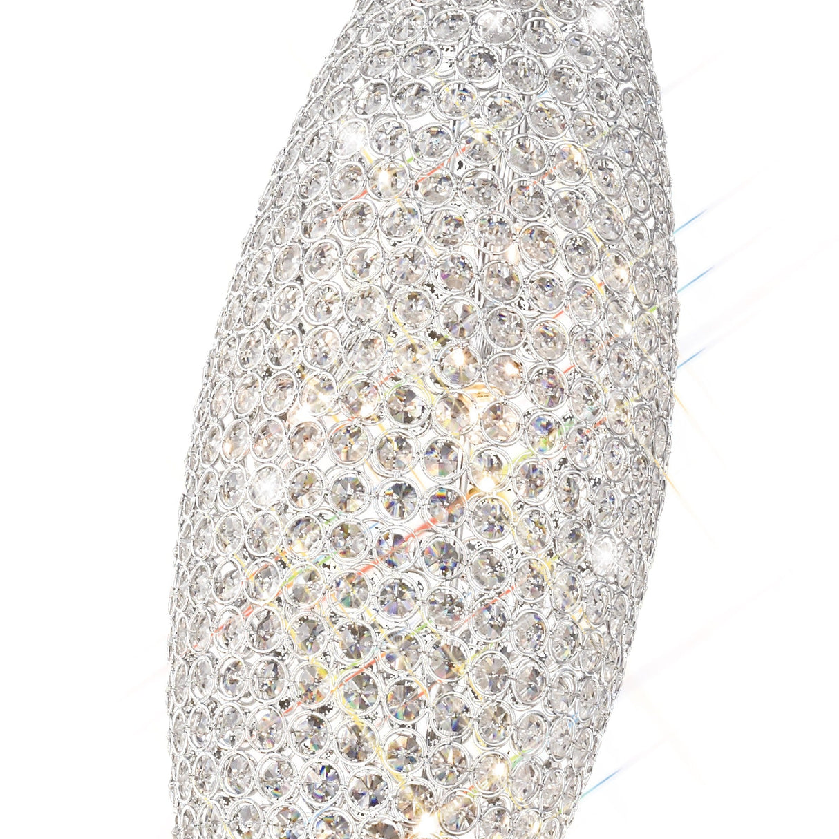 Kos 4 Light Crystal Pendant Light – Polished Chrome