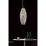 Kos 4 Light Crystal Pendant Light – Polished Chrome