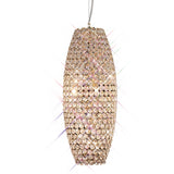 Kos 20cm 4 Light Crystal Pendant Light - French Gold