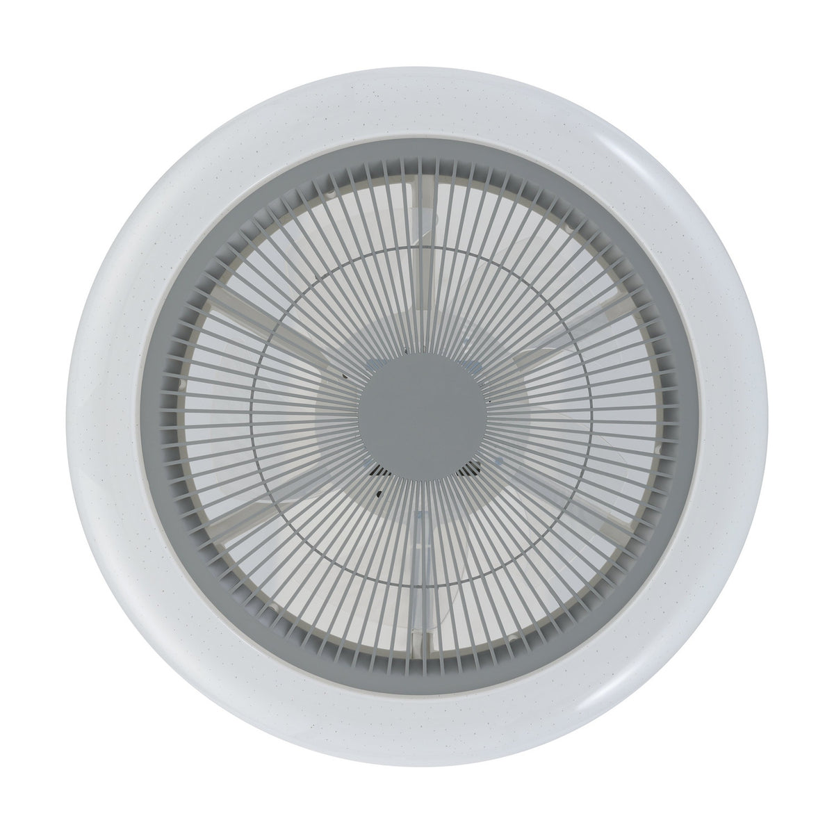Kostrena Ceiling Fan with Light - White & Grey