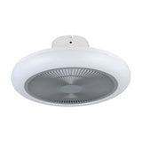 Kostrena Ceiling Fan with Light - White & Grey