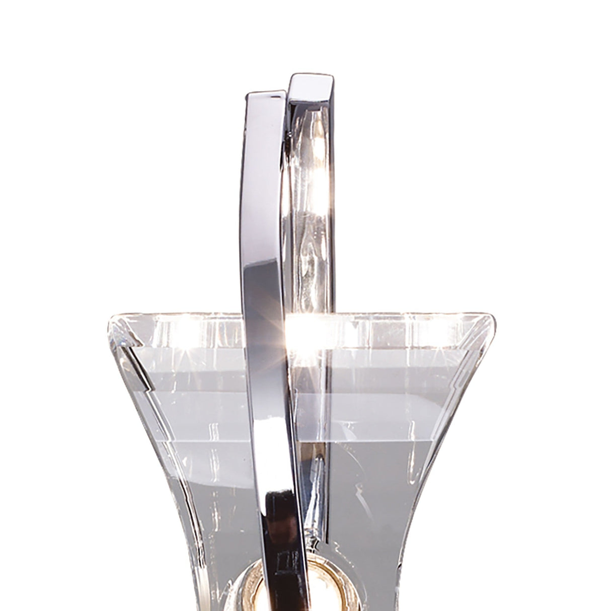 Kromo Looped Frame 1 Light Table Lamp - Polished Chrome