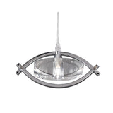 Kromo 1 Light Pendant Light - Polished Chrome