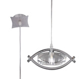 Kromo 1 Light Pendant Light - Polished Chrome