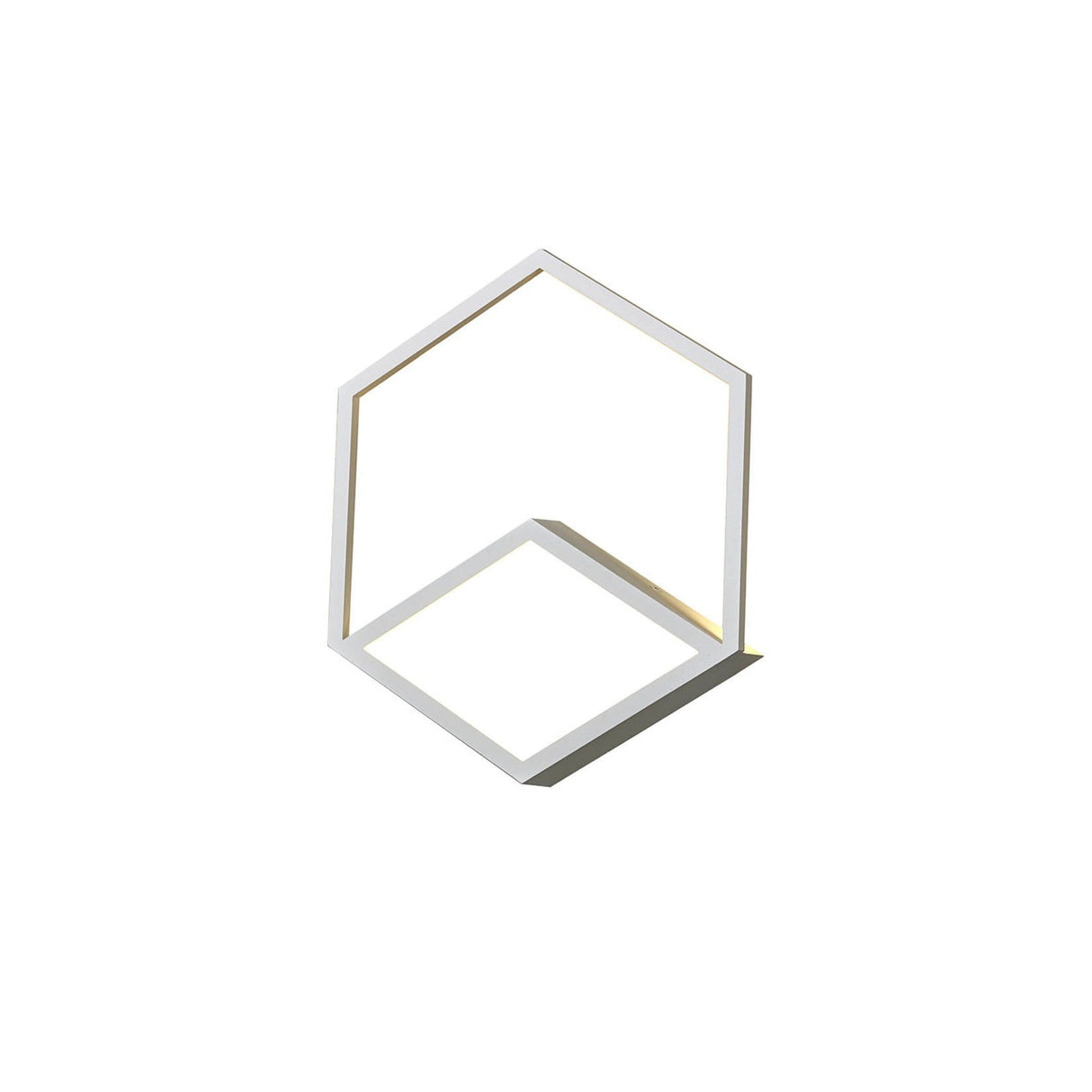 Kubick LED Ceiling/Wall Light 24W 3000K - White