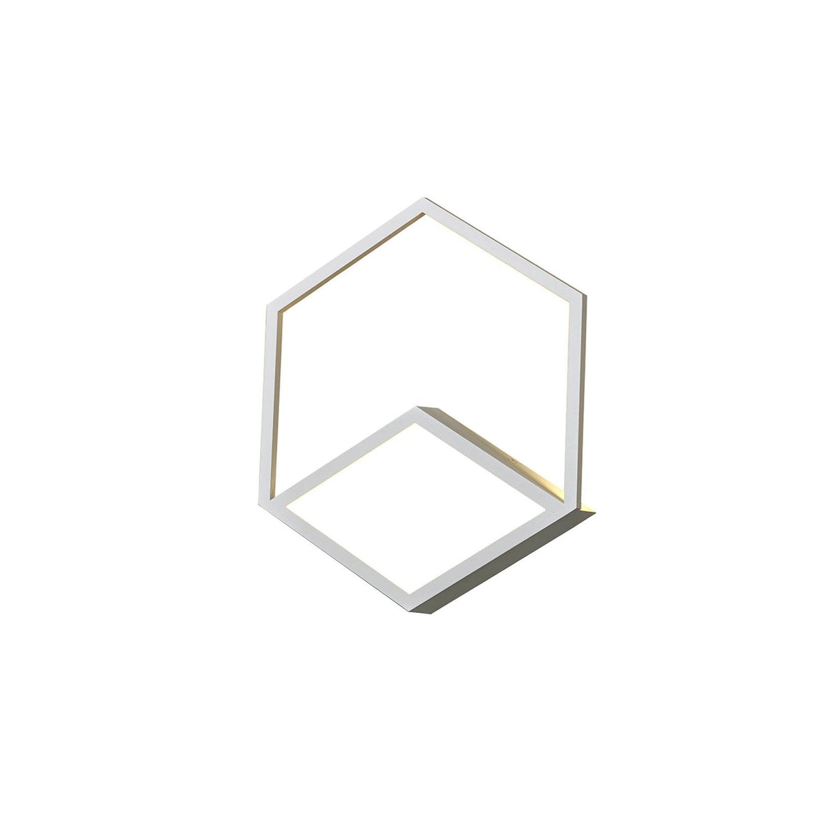 Kubick Dimmable LED Ceiling/Wall Light 24W 3000K - White