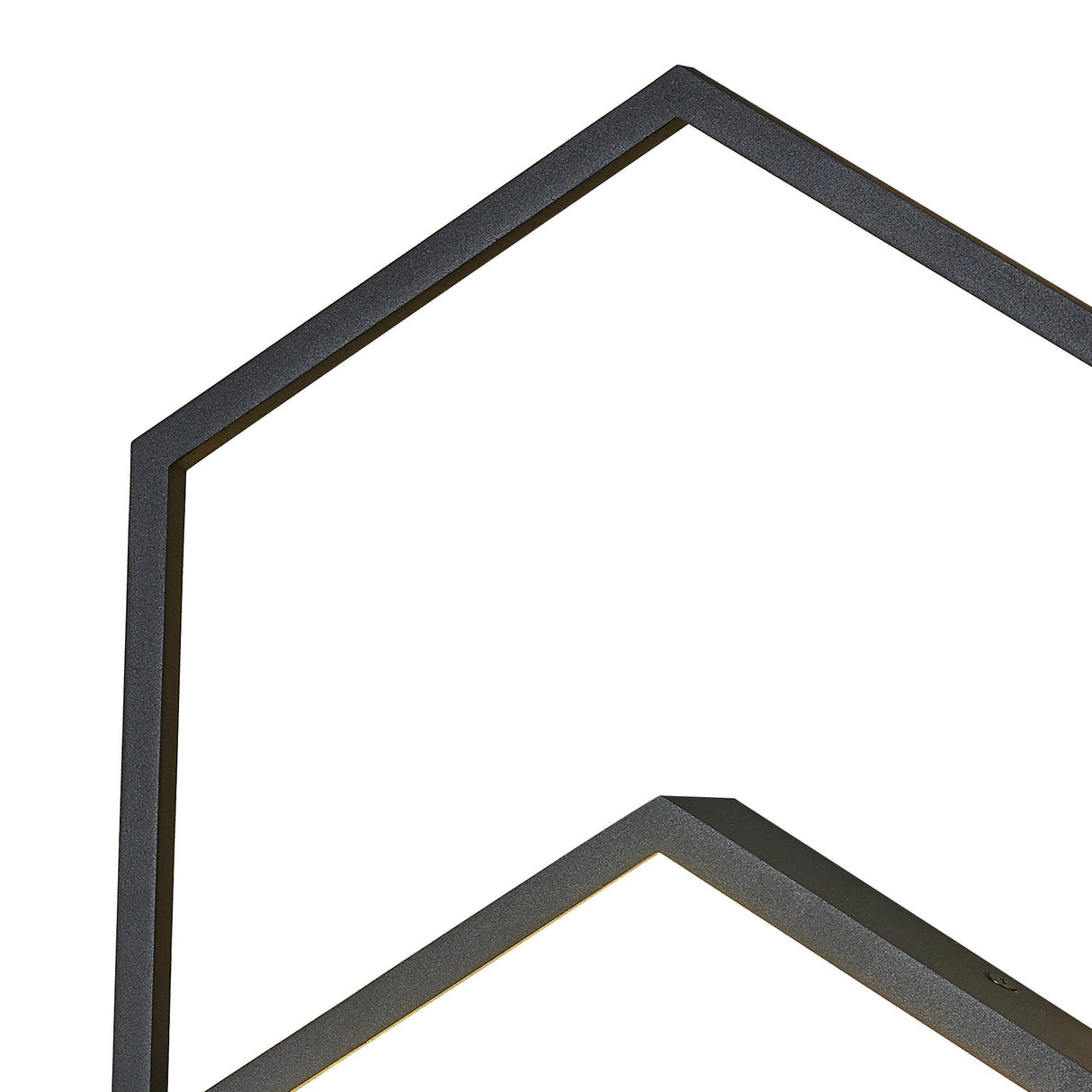 Kubick Dimmable LED Ceiling/Wall Light 24W 3000K - Black