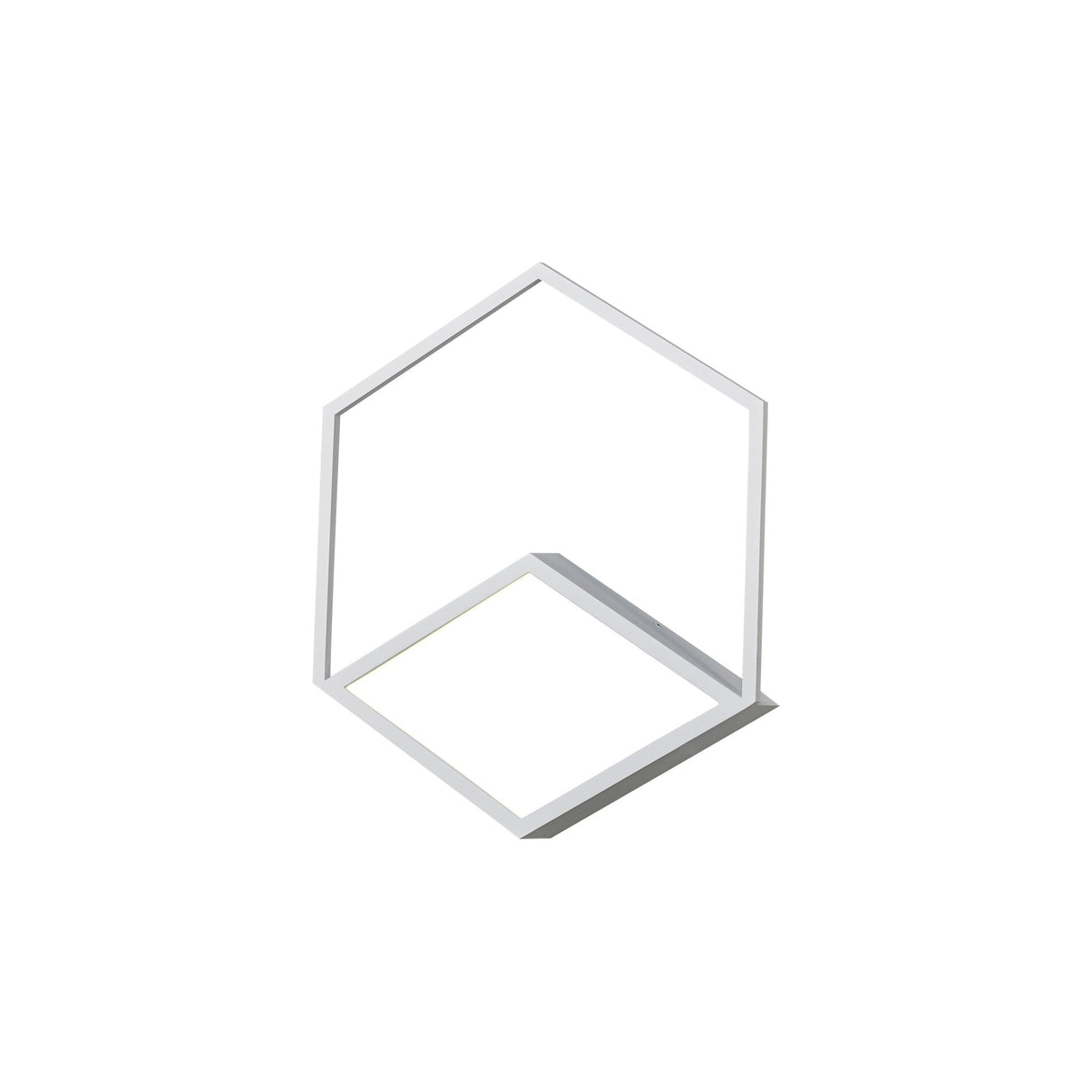 Kubick Dimmable LED Ceiling/Wall Light 48W 3000K - White