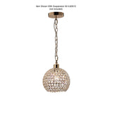 Kudo Ball Crystal Lampshade - French Gold