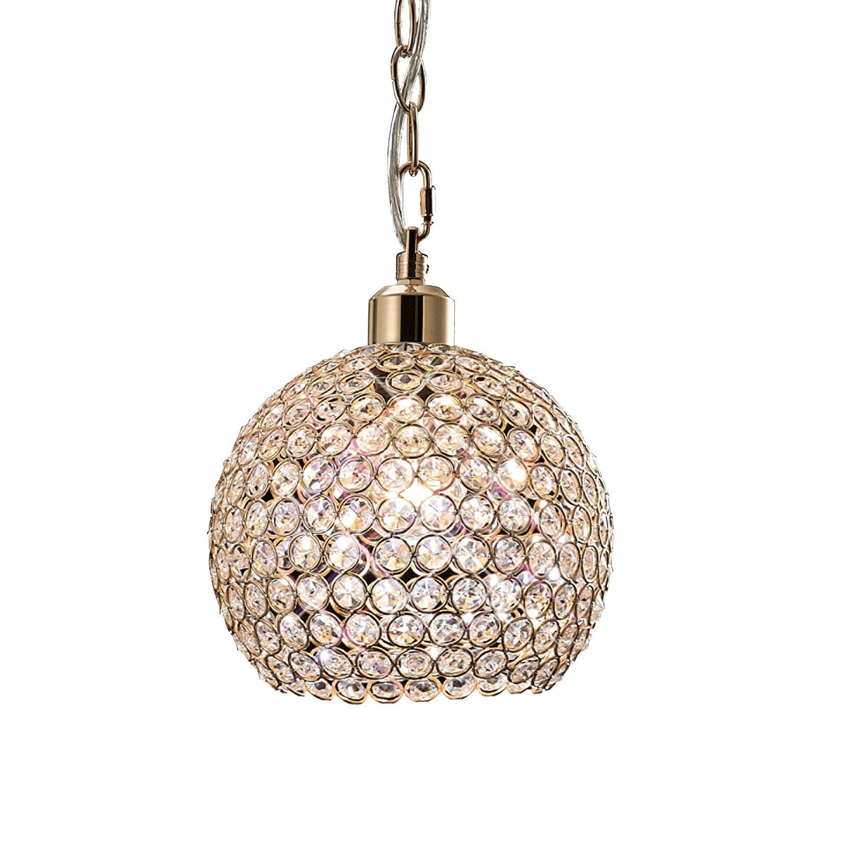 Kudo Ball Crystal Lampshade - French Gold