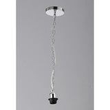 Kudo 12cm 1 Light Pendant Light - Polished Chrome