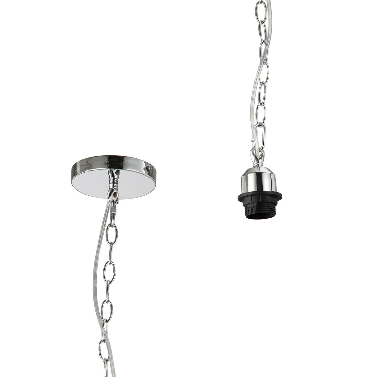 Kudo 12cm 1 Light Pendant Light - Polished Chrome